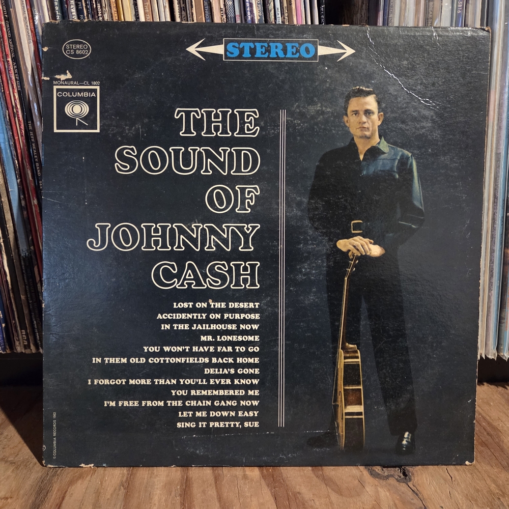 The Sound of Johnny Cash Vinyl Record original 1962